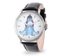 Disney Winnie The Pooh Men's W002364 Eeyore Analog Display Analog Quartz Black Watch