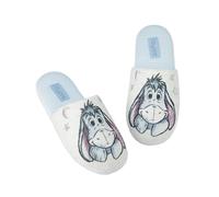 Disney Winnie The Pooh Slippers For Women | Ladies Adults Pooh Bear OR Eeyore House Shoes Merchandise For Her | Foam Slip On 5-6 UK