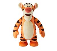 Disney Winnie the Pooh My Friend Tigger Soft Toy, Jumping and Speak Toy, 1 Year Old, HHL53
