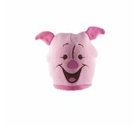 Disney Winnie The Pooh Piglet Face Beanie - Pink | 100% Acrylic Knitted Adult Size Hat | Officially Licensed with Branded Tag