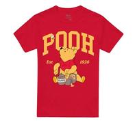 Disney Winnie The Pooh Pooh Collegic 1926 Unisex T Shirt, Red, X-Large