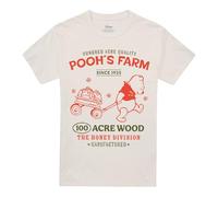 Disney Winnie The Pooh Pooh's Farm Poster Unisex T Shirt, Natural, X-Large