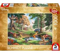 Disney Winnie the Pooh Puzzle - Thomas Kinkade (1000pc) - Officially Licensed Ne
