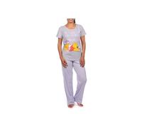 Disney Womens Winnie The Pooh Pyjamas Grey Size Medium
