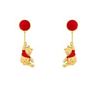Disney Winnie The Pooh Red and Gold Coloured Floating Balloon Earrings EF00861YL