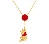 Disney Winnie The Pooh Red & Gold Coloured Floating Balloon Necklace