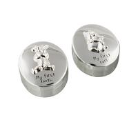 Disney Winnie the Pooh Silver Plated My First Tooth & Curl Set