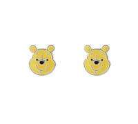 Disney Winnie The Pooh Sterling Silver Enamel Stud Earrings