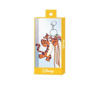 Disney Winnie The Pooh Tiger-Charm Keyring, Brown, 7 x 7 cm