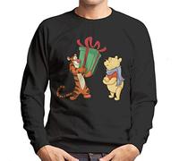 Disney Winnie The Pooh Tigger Christmas Men's Sweatshirt Black