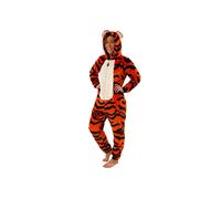 Disney Winnie The Pooh Tigger Fleece Onesie In Orange Orange M