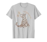 Disney Winnie the Pooh Tigger It's The Little Things In Life T-Shirt, Men, Silver Grey, Small
