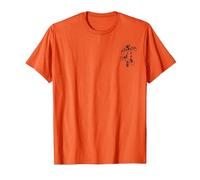Disney Winnie The Pooh Tigger Simple Left Chest T-Shirt, Men, Orange, X-Large