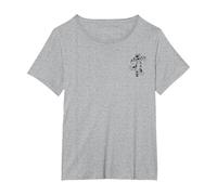 Disney Winnie The Pooh Tigger Simple Left Chest T-Shirt, Women's Plus, Heather Grey, 2X
