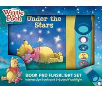 Disney Winnie the Pooh: Under the Stars Book and 5-Sound Flashlight Set - PI Kids