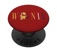 Disney Winnie The Pooh Walking Along The Letters PopSockets Swappable PopGrip