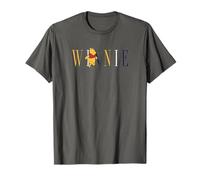 Disney Winnie The Pooh Walking Along The Letters T-Shirt