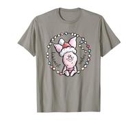 Disney Winnie The Pooh Warmest Christmas Wishes From Piglet T-Shirt