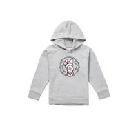 Disney Winnie The Pooh Warmest Christmas Wishes From Piglet Youth Kids Pull-Over Hoodie, Athletic Heather in Grey | Size: 12-13 Years Disney Grey 12-13 Years