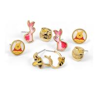Disney Winnie The Pooh Wtp Set Orange Earring SH01043YL.PH - Base Metal