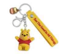 Disney Winnie The Pooh Yellow 3D Keychain