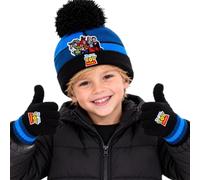 Disney Winter Sets for Kids - Warm Hat & Gloves or Scarf for Kids Ages 6-12 | Choose from Disney Frozen, Stitch, Cars and Toy Story
