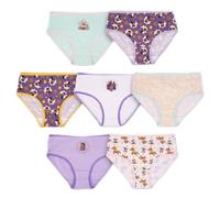Disney Girl's Wish 100% Combed Cotton 7-Pack Underwear in Sizes 4, 6, 8 Briefs, Wish-7pk, 8 (Pack of 7)