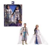 Disney Wish King Magnifico And Queen Amaya Of 2 Pack Doll Beige