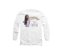 Disney Wish Asha & Friends Long Sleeve T-Shirt, White | Size: Medium Disney White M
