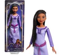 Disney's Wish Asha of Rosas Posable Fashion Doll with Natural Hair, Including Removable Clothes, Shoes, and Accessories, HPX23