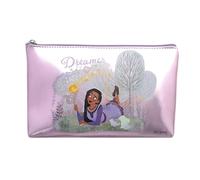 Disney Wish - Flat Toiletry Bag - Ideal for Cosmetics and Make-Up - Official Product Disney