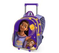 Karactermania Disney Wish Star-small 3d 18x20x10 Cm 4l Wheeled Backpack Purple Kids