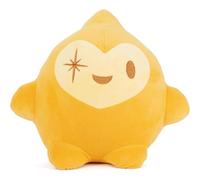 Disney WISH Star 40cm large squishy soft toy mega star plush, Suitable for dreamy squeezes, cuddles and sleep tight wishes, from 0 months, Yellow