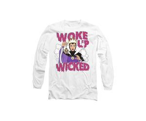 Disney Woke Up Wicked T-Shirt, White | Size: 2XL Disney White 2XL