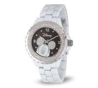 Disney Women Analog Quartz Watch with Metal Strap W002893