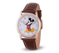 DISNEY Women Analogue Quartz Watch with Faux Leather Strap W002756