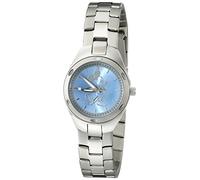 Disney Women Analogue Quartz Watch with Stainless Steel Strap W001906