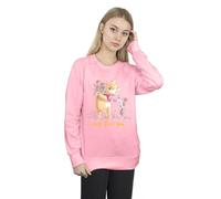 Disney Women Winnie The Pooh Just For You Sweatshirt Baby Pink X-Large