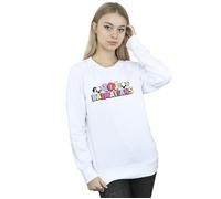 Disney Women's 101 Dalmatians Multi Colour Sweatshirt in White | Size: Medium Disney White M