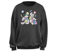 Disney Women's 20dnmc00108a-048 Fleece, Charcoal, S