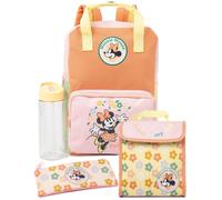 Disney 4 Piece Backpack Set (Girls Multicoloured)