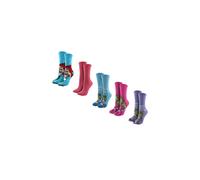 Disney Women's 5 Pairs Princess Crew Socks | Size: 4-8 Disney Multicolor 4-8