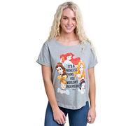 Disney Women's A Princess Thing T Shirt, Grey (Sport Grey Spo), 10 UK