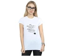 Disney Women's Aladdin Jasmine Goals Cotton T-Shirt in White | Size: Medium Disney White M