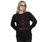 Disney Women's Aladdin Movie Jafar All Powerful Sweatshirt in Black | Size: Large Disney Black L
