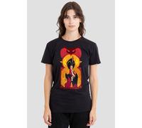 Disney Women's Aladdin The Evil Sorcerer, Jafar T-Shirt, Black | Size: Medium Disney Black M