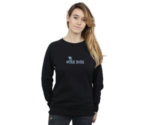Disney Women's Aladdin Wish Dude Sweatshirt in Black | Size: Medium Disney Black M