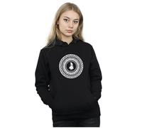Disney Women's Alice In Wonderland Circle Hoodie in Black | Size: 2XL Disney Black 2XL