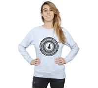 Disney Women's Alice In Wonderland Circle Sweatshirt in Grey | Size: 2XL Disney Grey 2XL
