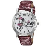 Disney Women's Analog-Quartz Watch with Leather-Synthetic Strap WDS000256